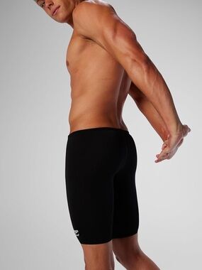 Speedo Mens Swimsuit Jammer Endurance+ Solid USA Adult Size 38 NWT #Lux-X